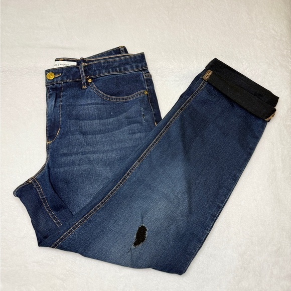 Vintage America Denim - Vintage America size 14 Blue Straight Leg Jeans